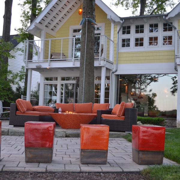 outdoor living space
