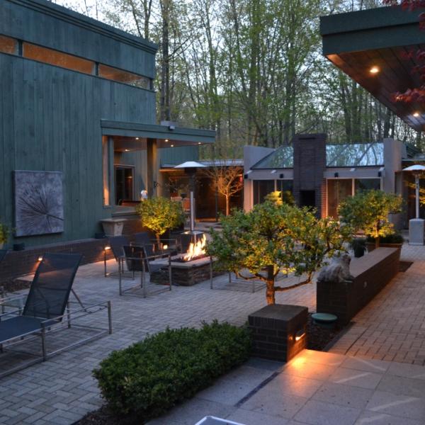 patio area